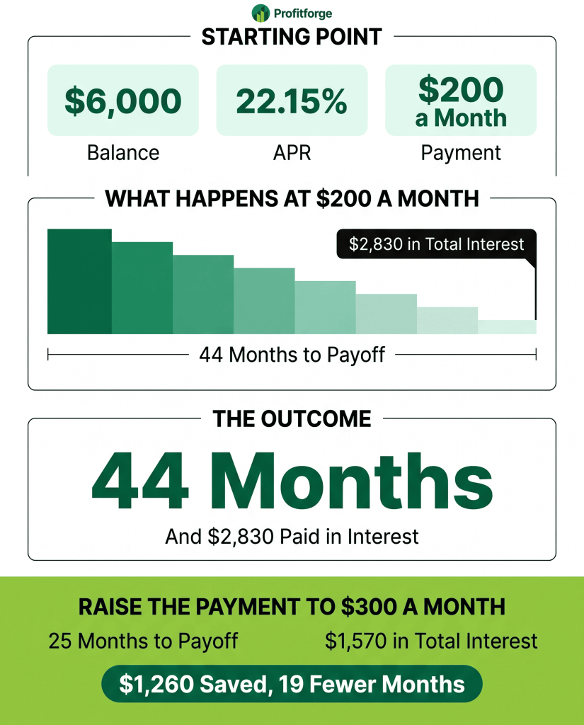 Paying Off a 6000 Balance Faster