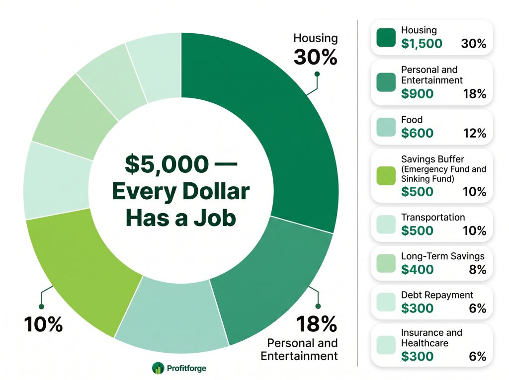 Zero Based Budget at 5000